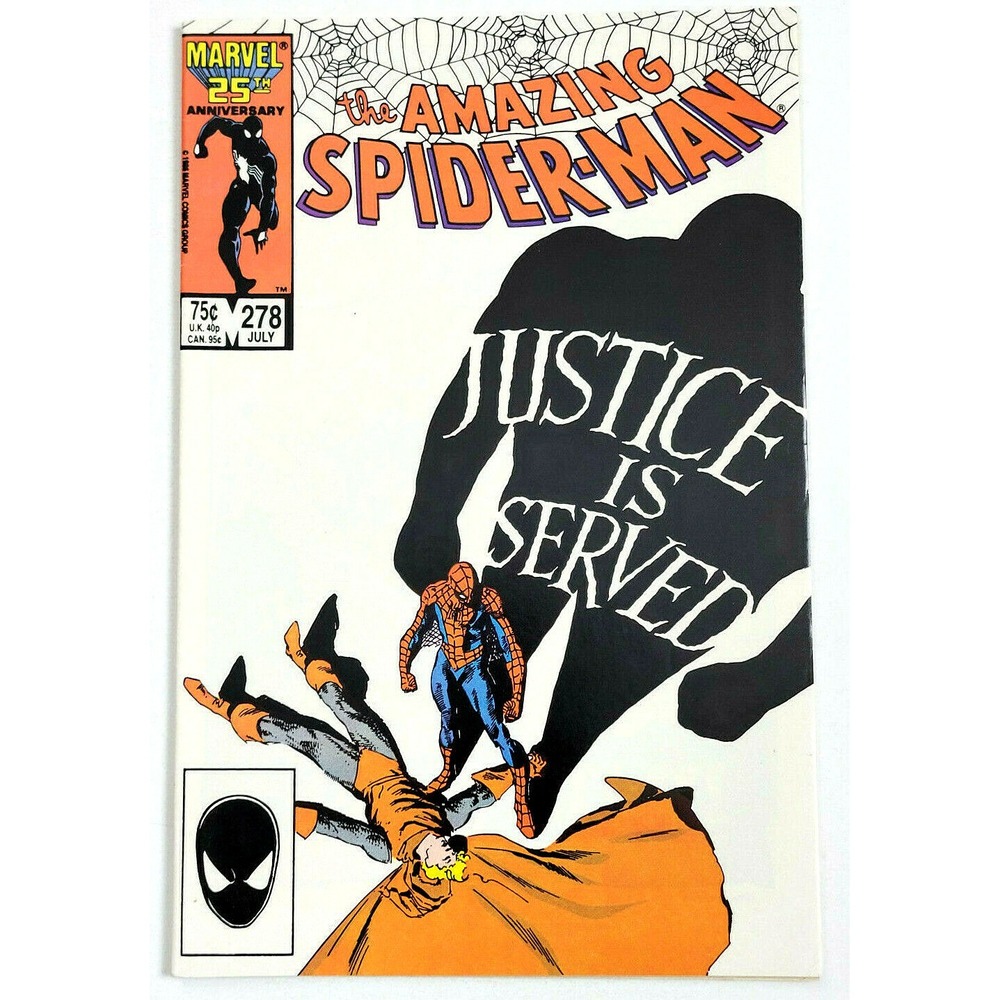 AMAZING SPIDER-MAN # 278 - (1986) MARVEL‎ COMICS - DEATH OF WRAITH